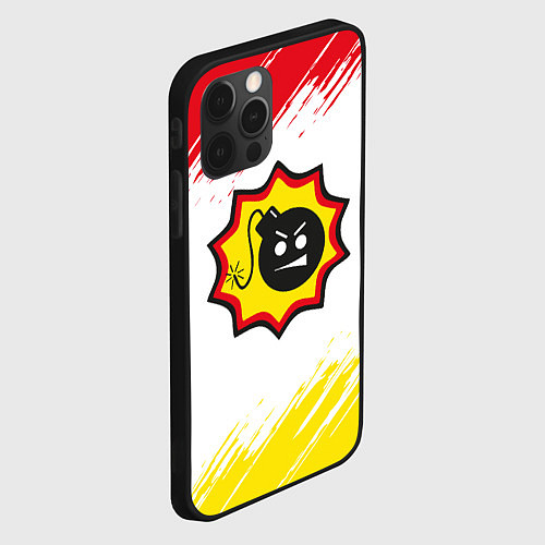 Чехол iPhone 12 Pro Serious Sam Сериос Сэм / 3D-Черный – фото 2