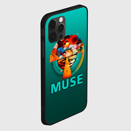 Чехол iPhone 12 Pro The Resistance - Muse / 3D-Черный – фото 2