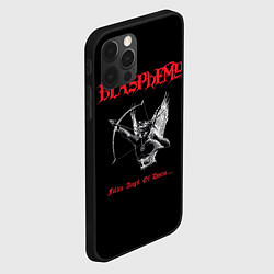 Чехол для iPhone 12 Pro Blasphemy - Fallen Angel of Doom, цвет: 3D-черный — фото 2