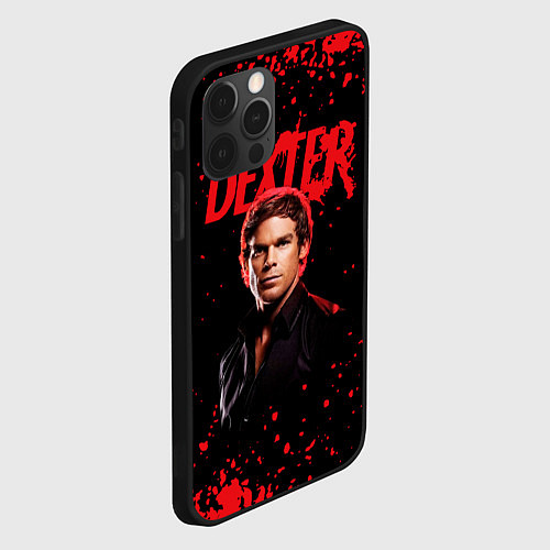 Чехол iPhone 12 Pro Dexter Декстер / 3D-Черный – фото 2