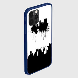 Чехол для iPhone 12 Pro Black sity Город тьмы, цвет: 3D-тёмно-синий — фото 2