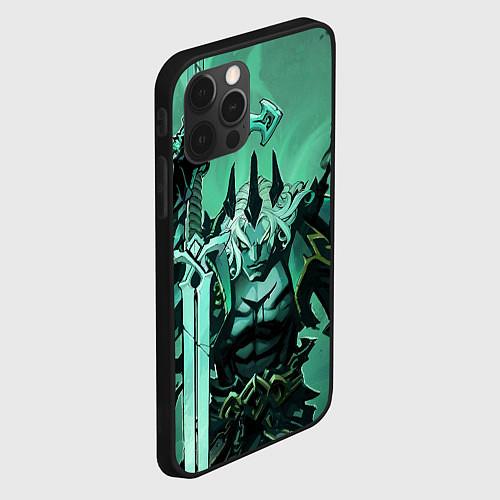 Чехол iPhone 12 Pro Падший король Виего League Of Legends / 3D-Черный – фото 2