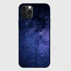 Чехол для iPhone 12 Pro Night sky, цвет: 3D-черный