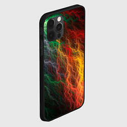 Чехол для iPhone 12 Pro Цветной разряд, цвет: 3D-черный — фото 2