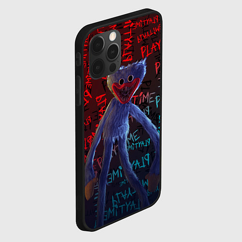 Чехол iPhone 12 Pro HUGGY WUGGY / 3D-Черный – фото 2