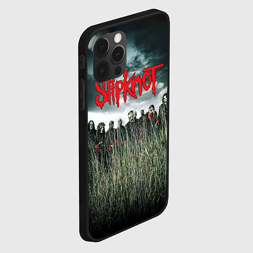 Чехол iPhone 12 Pro All Hope Is Gone - Slipknot / 3D-Черный – фото 2