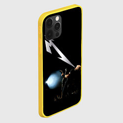 Чехол для iPhone 12 Pro Quebec Magnetic - Metallica, цвет: 3D-желтый — фото 2