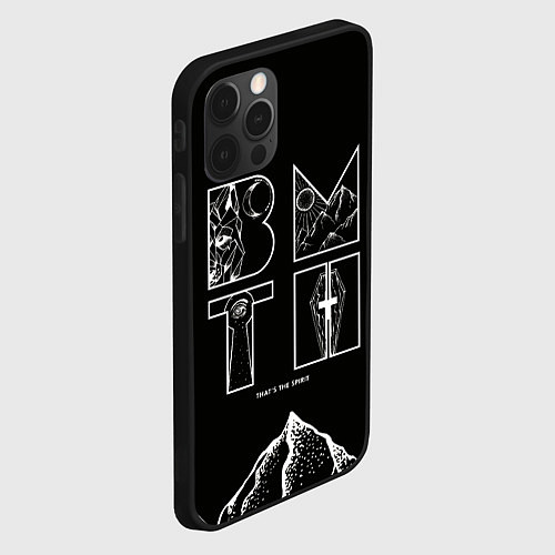 Чехол iPhone 12 Pro Thats the spirit BMTH / 3D-Черный – фото 2