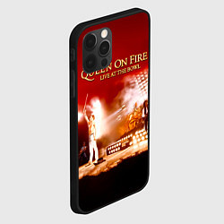 Чехол для iPhone 12 Pro Queen on Fire - Live at the Bowl, цвет: 3D-черный — фото 2