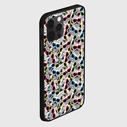 Чехол для iPhone 12 Pro Модные Собачки, цвет: 3D-черный — фото 2