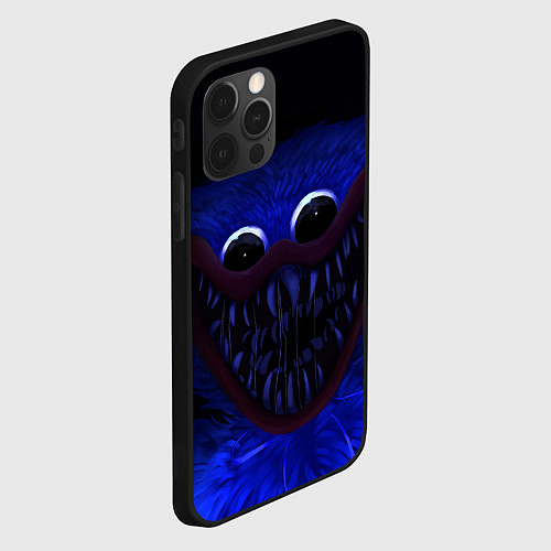 Чехол iPhone 12 Pro BLUE MONSTER POPPY / 3D-Черный – фото 2