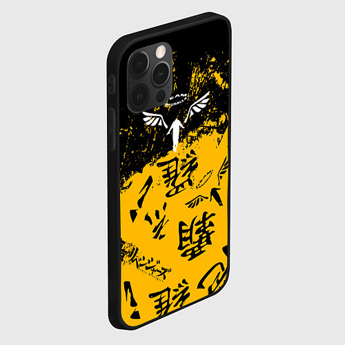 Чехол iPhone 12 Pro Паттерн Tokyo Revengers / 3D-Черный – фото 2