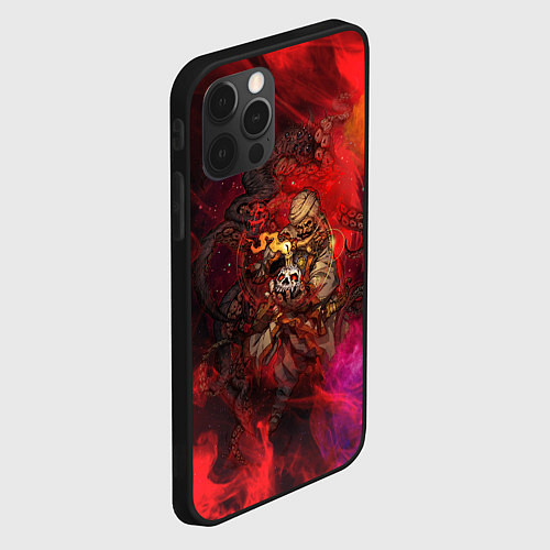 Чехол iPhone 12 Pro Darkest Dungeon Magic / 3D-Черный – фото 2