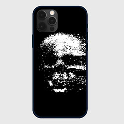 Чехол для iPhone 12 Pro Skulls glitch, цвет: 3D-черный