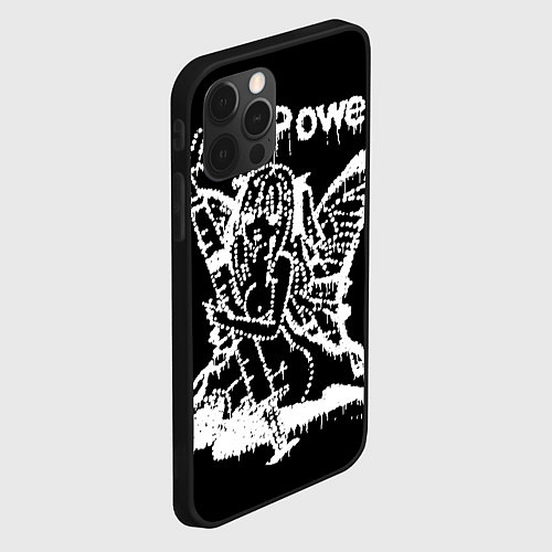 Чехол iPhone 12 Pro Drain Power / 3D-Черный – фото 2