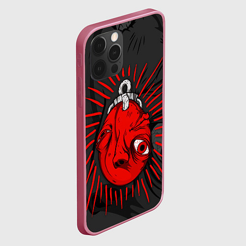 Чехол iPhone 12 Pro BERSERK BEREHIT БЕРСЕРК БЕРЕХИТ / 3D-Малиновый – фото 2