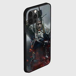 Чехол для iPhone 12 Pro ВЕДЬМАК СЕРИАЛ ДИКАЯ ОХОТА, цвет: 3D-черный — фото 2