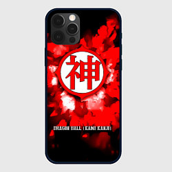 Чехол для iPhone 12 Pro Dragon Ball - Kami Kanji, цвет: 3D-черный