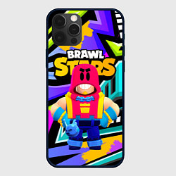 Чехол для iPhone 12 Pro GROM BRAWL STARS ГРОМ БРАВЛЫ, цвет: 3D-черный
