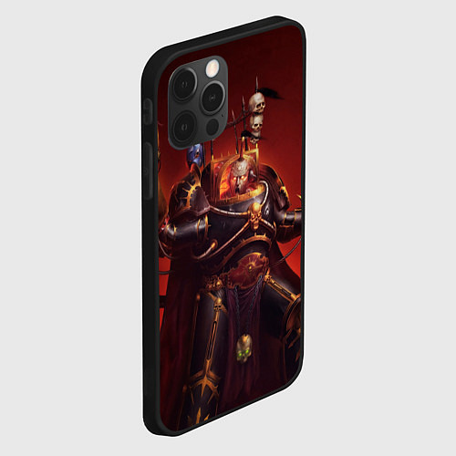 Чехол iPhone 12 Pro Капитан роты Хаоса / 3D-Черный – фото 2