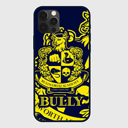 Чехол для iPhone 12 Pro Bully, Bullworth Academy, цвет: 3D-черный