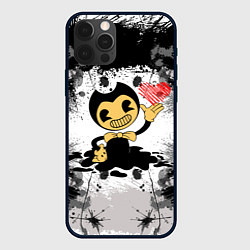 Чехол для iPhone 12 Pro BENDY LOVE БЕНДИ С СЕРДЦЕМ, цвет: 3D-черный