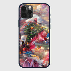 Чехол для iPhone 12 Pro Ностальгия Рождества, цвет: 3D-черный