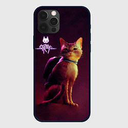 Чехол для iPhone 12 Pro Stray: Wandering Cat, цвет: 3D-черный