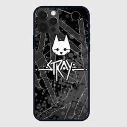 Чехол для iPhone 12 Pro Stray кот бродяга, цвет: 3D-черный