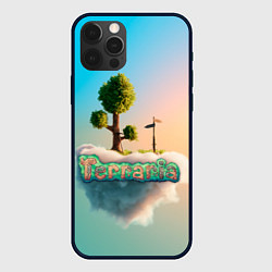 Чехол для iPhone 12 Pro Облако в Террарии, цвет: 3D-черный