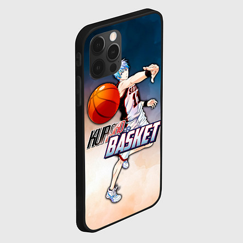 Чехол iPhone 12 Pro Kuroko no basket Kuroko Tetsuya / 3D-Черный – фото 2