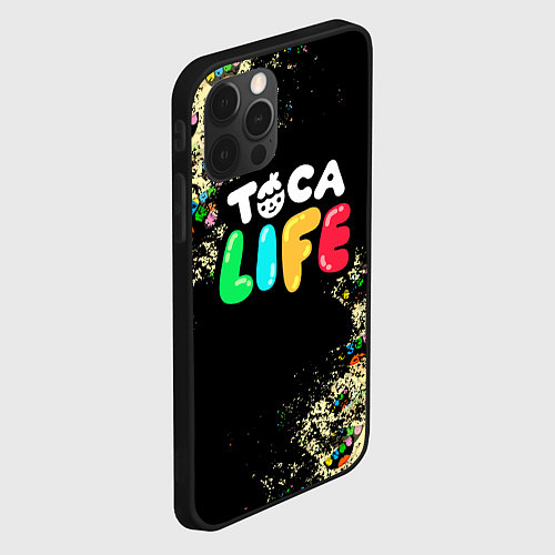 Чехол iPhone 12 Pro Toca Life Тока Бока / 3D-Черный – фото 2