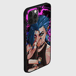 Чехол для iPhone 12 Pro Arcane League Of Legends JINX ПАУДЕР, цвет: 3D-черный — фото 2