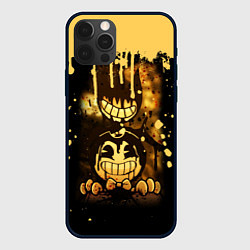 Чехол для iPhone 12 Pro Bendy And The Ink Machine Игра Бенди, цвет: 3D-черный