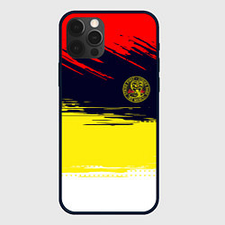 Чехол для iPhone 12 Pro Кобра кай Cobra Kai спина, цвет: 3D-черный