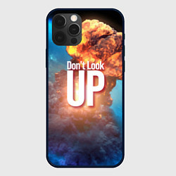 Чехол для iPhone 12 Pro Dont look up!, цвет: 3D-черный