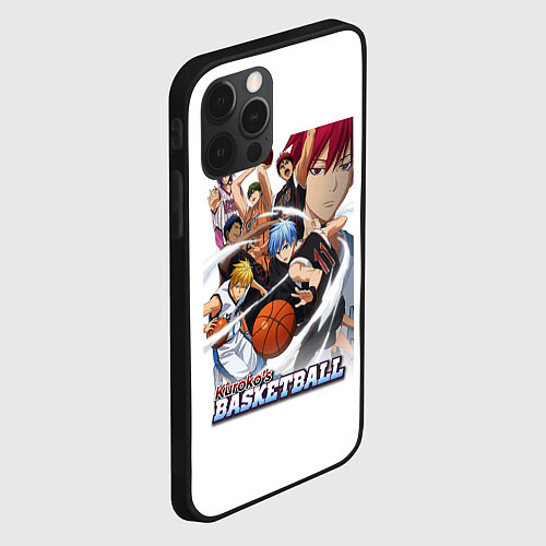 Чехол iPhone 12 Pro Kurokos Basketball 1 / 3D-Черный – фото 2