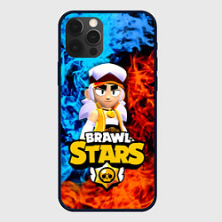 Чехол для iPhone 12 Pro ФЭНГ БРАВЛ СТАРС , FANG BRAWL STARS, цвет: 3D-черный