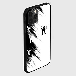 Чехол для iPhone 12 Pro Ъуъ съука чб, цвет: 3D-черный — фото 2