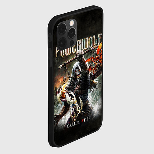 Чехол iPhone 12 Pro Powerwolf Call of the Wild / 3D-Черный – фото 2