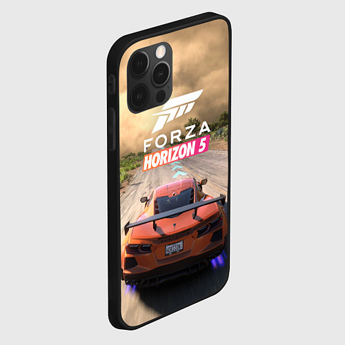 Чехол iPhone 12 Pro Forza Horizon 5 Игра / 3D-Черный – фото 2