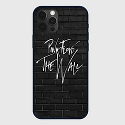 Чехол для iPhone 12 Pro PINK FLOYD - ПИНК ФЛОЙД СТЕНА, цвет: 3D-черный