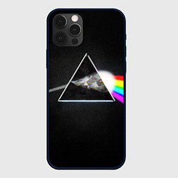 Чехол для iPhone 12 Pro PINK FLOYD - ПИНК ФЛОЙД ГЛИТЧ, цвет: 3D-черный