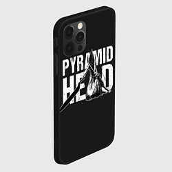 Чехол для iPhone 12 Pro Pyramid Head, цвет: 3D-черный — фото 2
