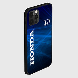 Чехол для iPhone 12 Pro Honda - Blue, цвет: 3D-черный — фото 2