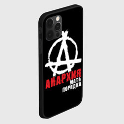 Чехол для iPhone 12 Pro Анархия - Мать Порядка, цвет: 3D-черный — фото 2