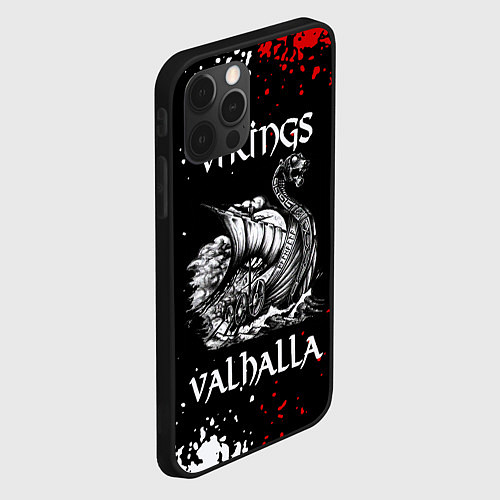 Чехол iPhone 12 Pro Викинги: Вальхалла Vikings: Valhalla / 3D-Черный – фото 2