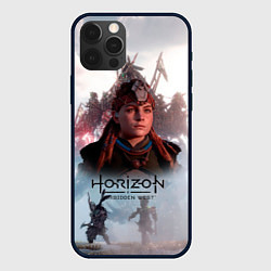 Чехол для iPhone 12 Pro Элой Horizon Forbidden West game, цвет: 3D-черный