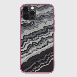 Чехол для iPhone 12 Pro Fashion vanguard pattern 2099, цвет: 3D-малиновый