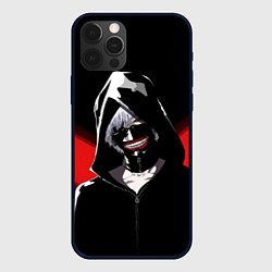 Чехол для iPhone 12 Pro Ghoul red line, цвет: 3D-черный